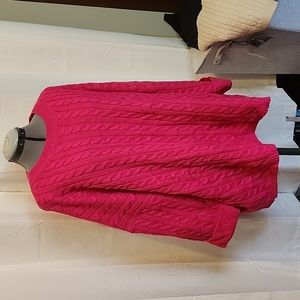 PINK sweater 1X